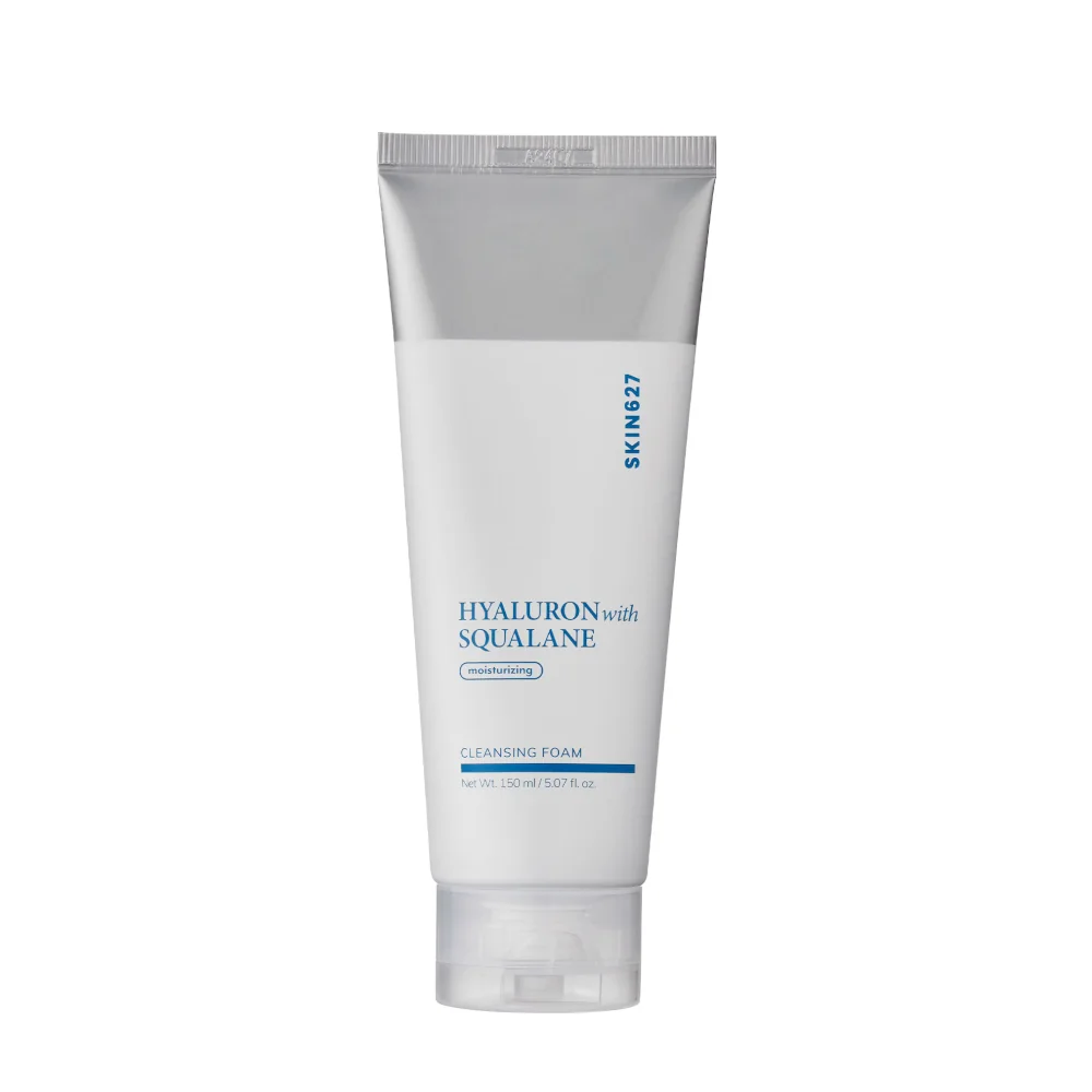 SKIN627 Hyaluron with Squalane oczyszczająca pianka do twarzy, 150 ml