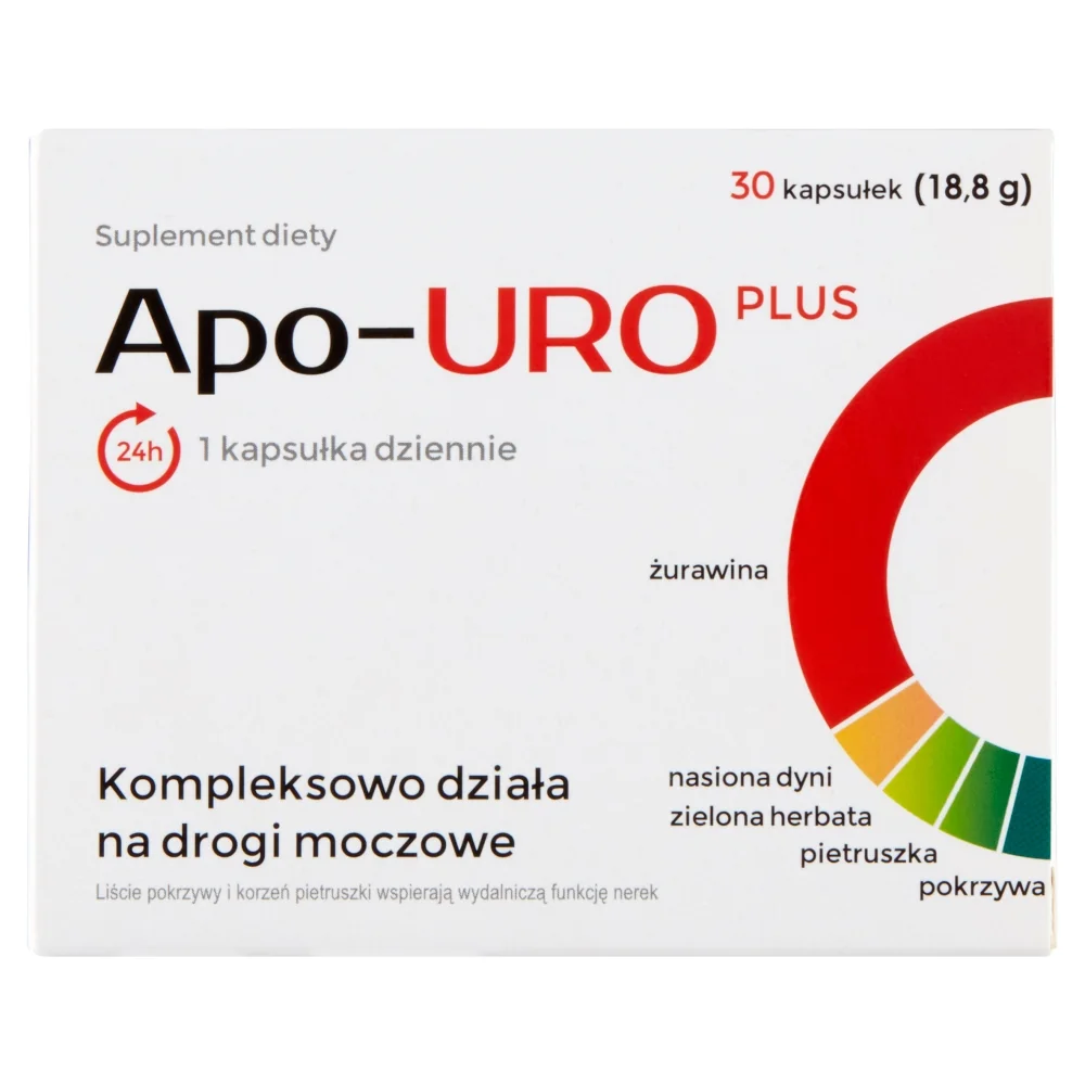 Apo-URO plus suplement diety, 30 kapsułek