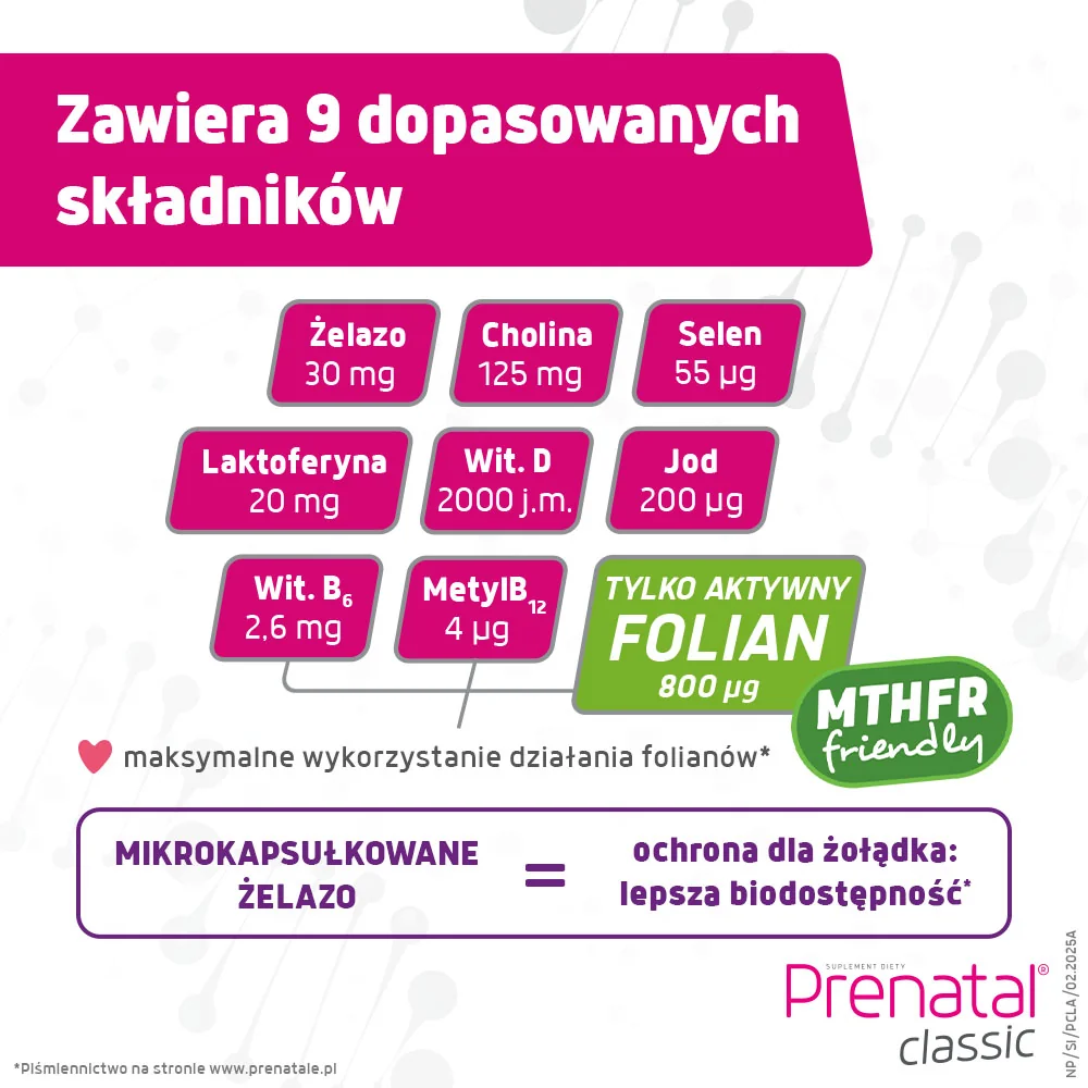 Prenatal classic 90 tabletek