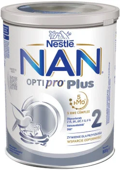 Nestle NAN Optipro Plus 2 HM-O 800 g, mleko modyfikowane powyżej 6 miesiąca