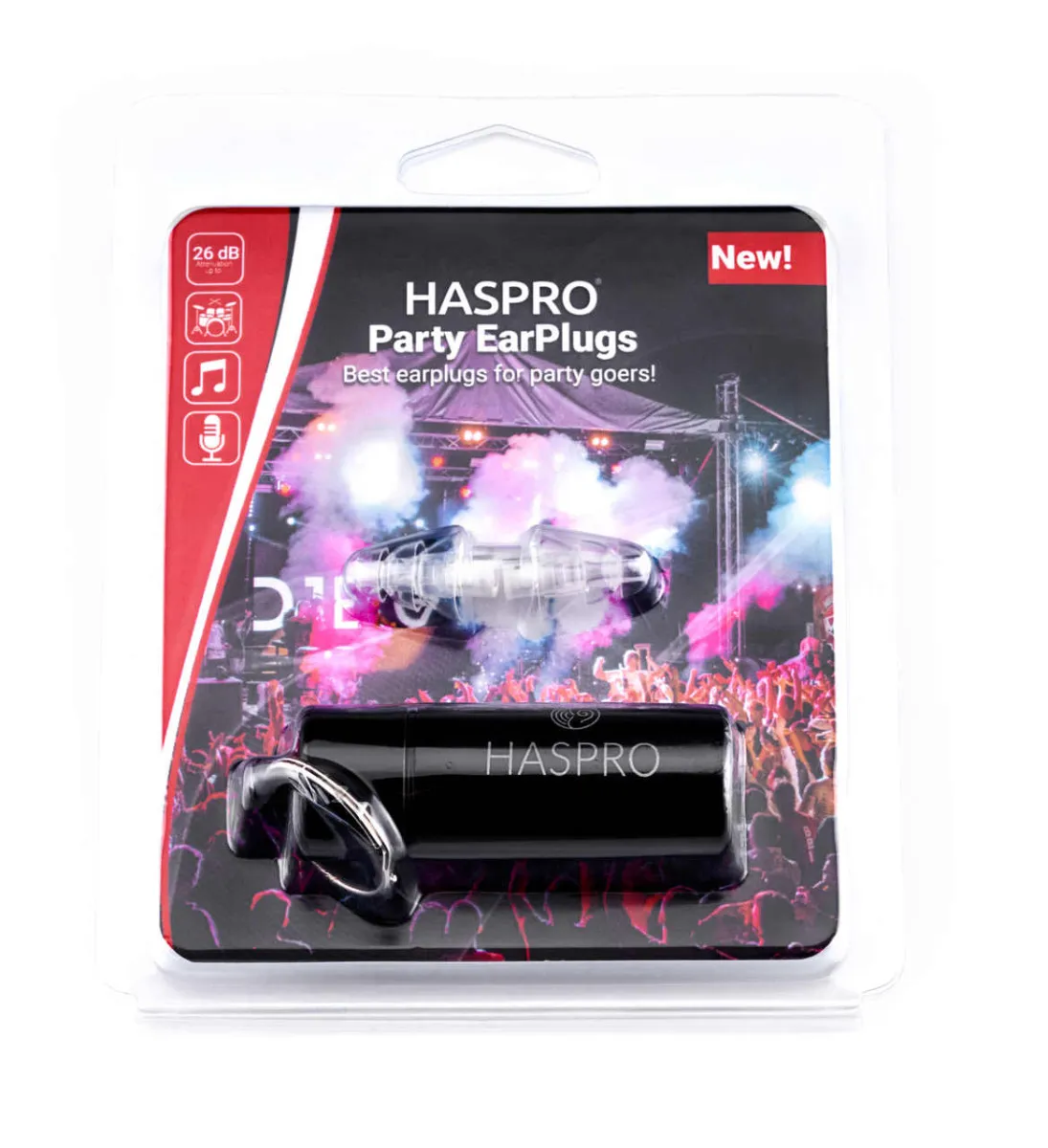 Haspro Party Universal, zatyczki do uszu, 1 para 