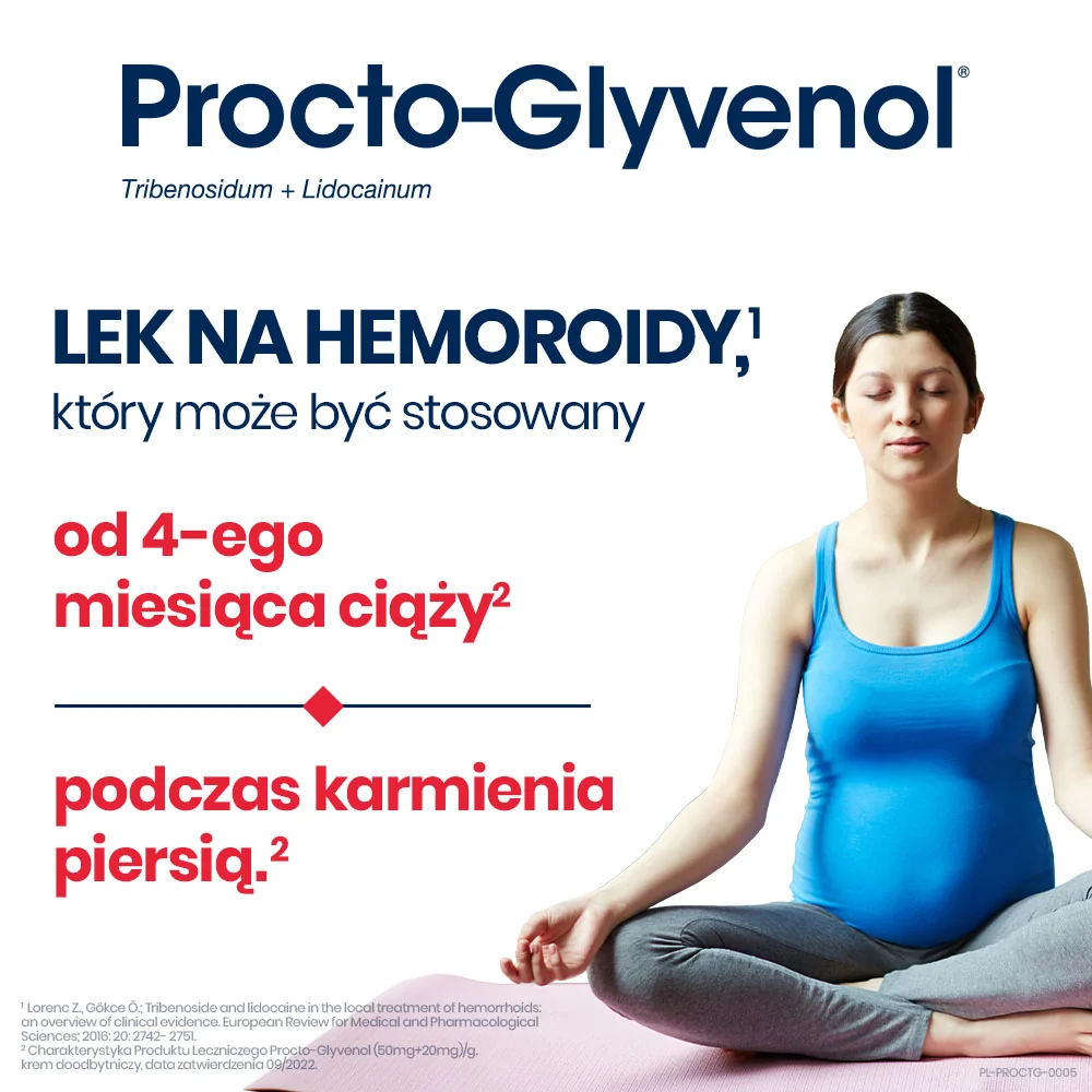 Procto-Glyvenol 50 mg + 20 mg/g, krem doodbytniczy, 30 g