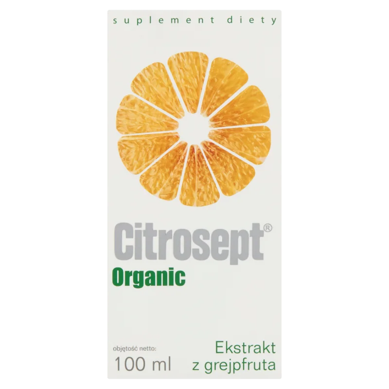 Citrosept Organic ekstrakt z grejpfruta, 100 ml