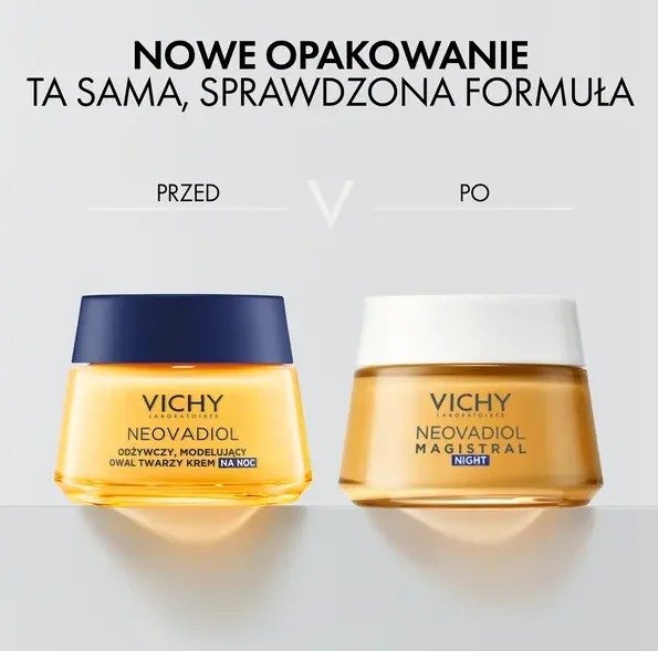 Vichy Neovadiol odżywczy, ujędrniający twarz krem na noc, 50 ml