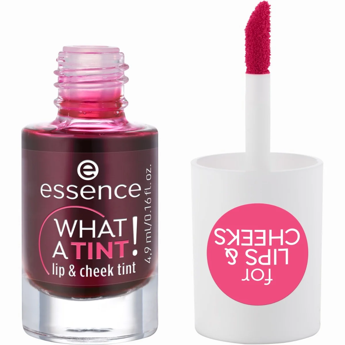 Essence What a tint! tint do ust i policzków 01 Kiss from a Rose, 4,9 ml