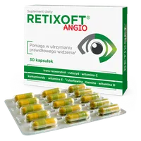 Retixoft Angio, suplement diety, 30 kapsułek