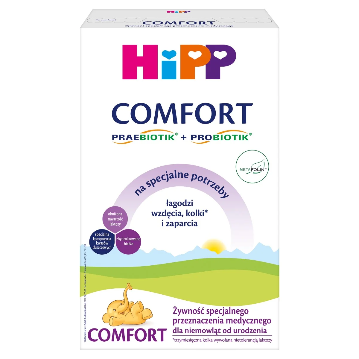 HiPP Comfort na wzdęcia, kolki i zaparcia, od urodzenia, 300 g