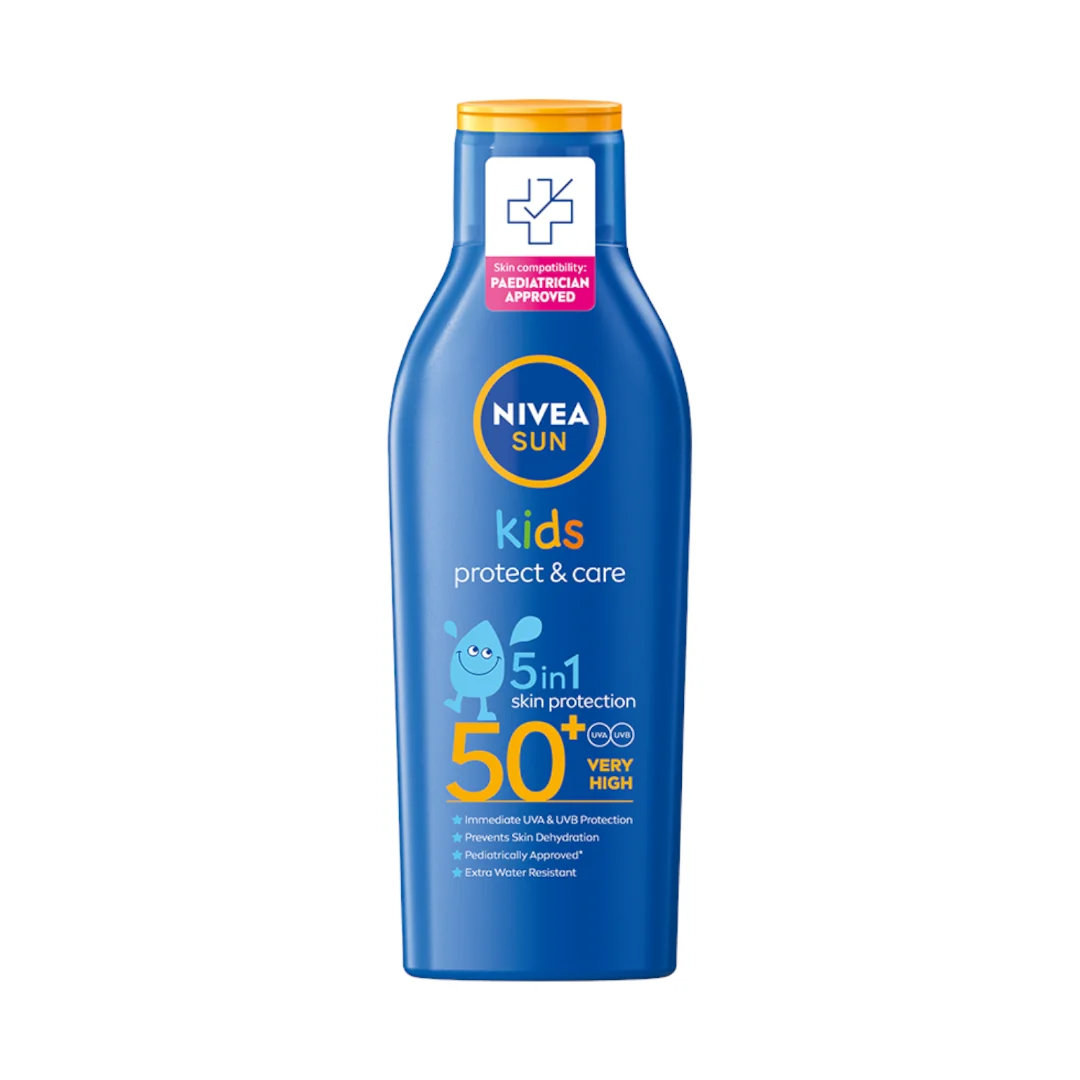 Nivea Sun Kids Protect & Care balsam ochronny na słońce dla dzieci SPF 50+, 200 ml