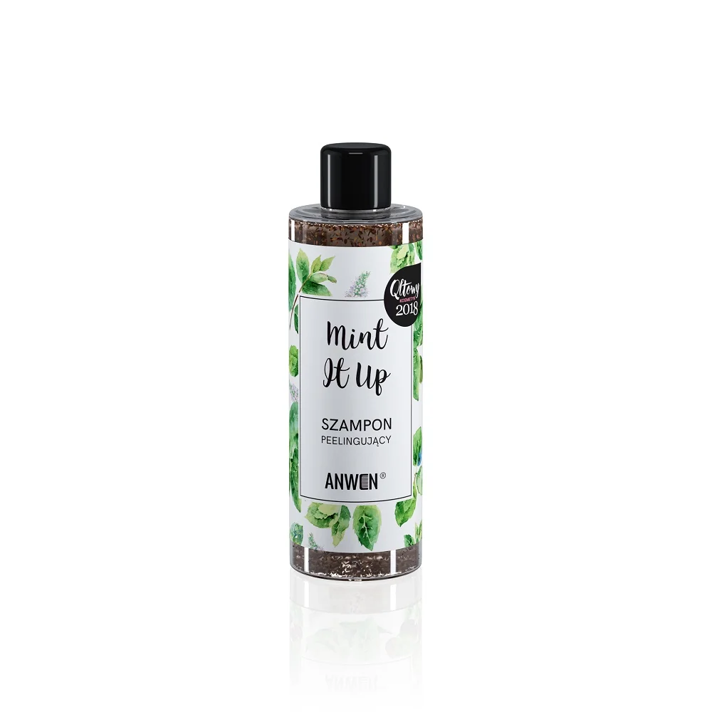 Anwen Mint It Up szampon peelingujący do włosów, 200 ml
