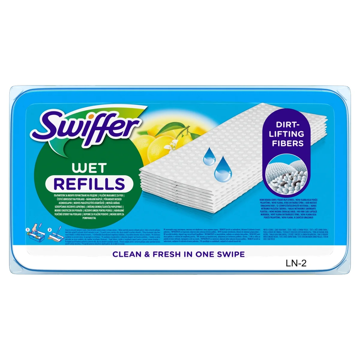 Swiffer Mokre wkłady wymienne do mopa 24 sztuki