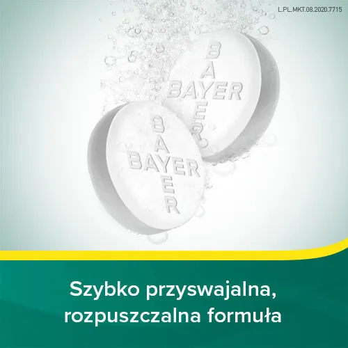 Aspirin C, 400 mg + 240 mg, 10 tabletek musujących 