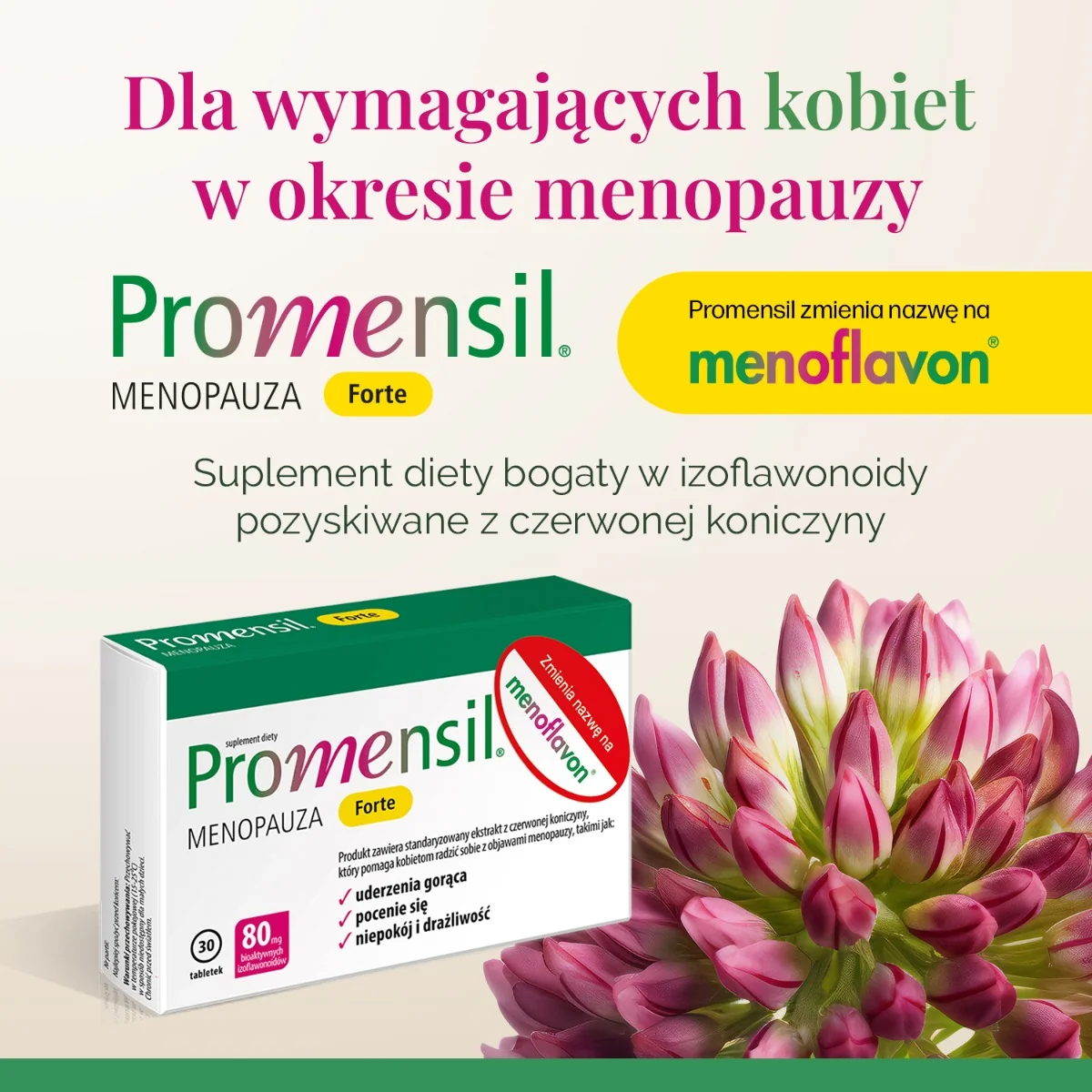 Promensil Forte 30 tabletek