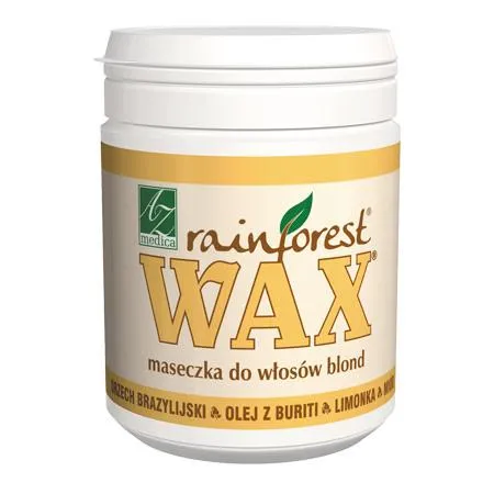Wax Rainforest, maseczka do włosów blond, 250 ml
