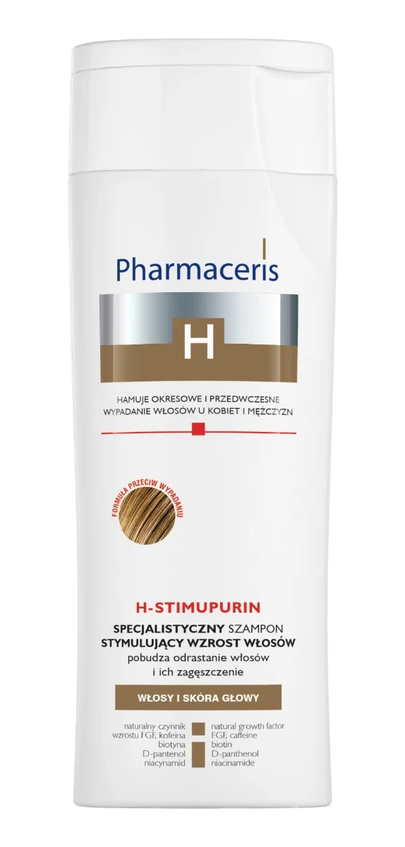 Pharmaceris H-Stimupurin szampon stymulujący wzrost włosów, 250 ml
