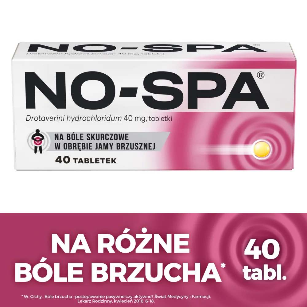 No-Spa 40 mg 40 tabletek