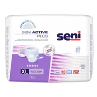 Seni Active Plus. extra large 120-160 cm, elastyczne majtki chłonne, 10 sztuk
