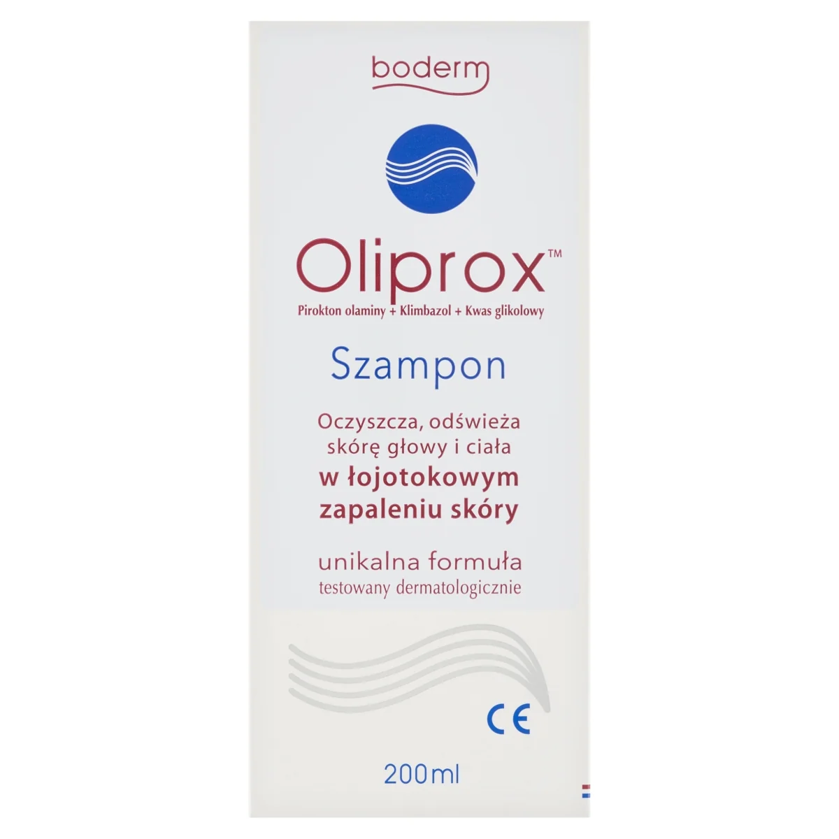 Oliprox szampon przeciwłupieżowy na ŁZS, łupież i grzybicę skóry 200, ml