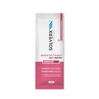 Solverx Sensitive Skin maska do twarzy, szyi i dekoltu, 10 ml