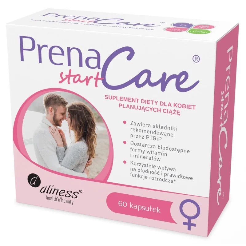 Aliness® PrenaCare® START dla kobiet 60 kapsułek vege