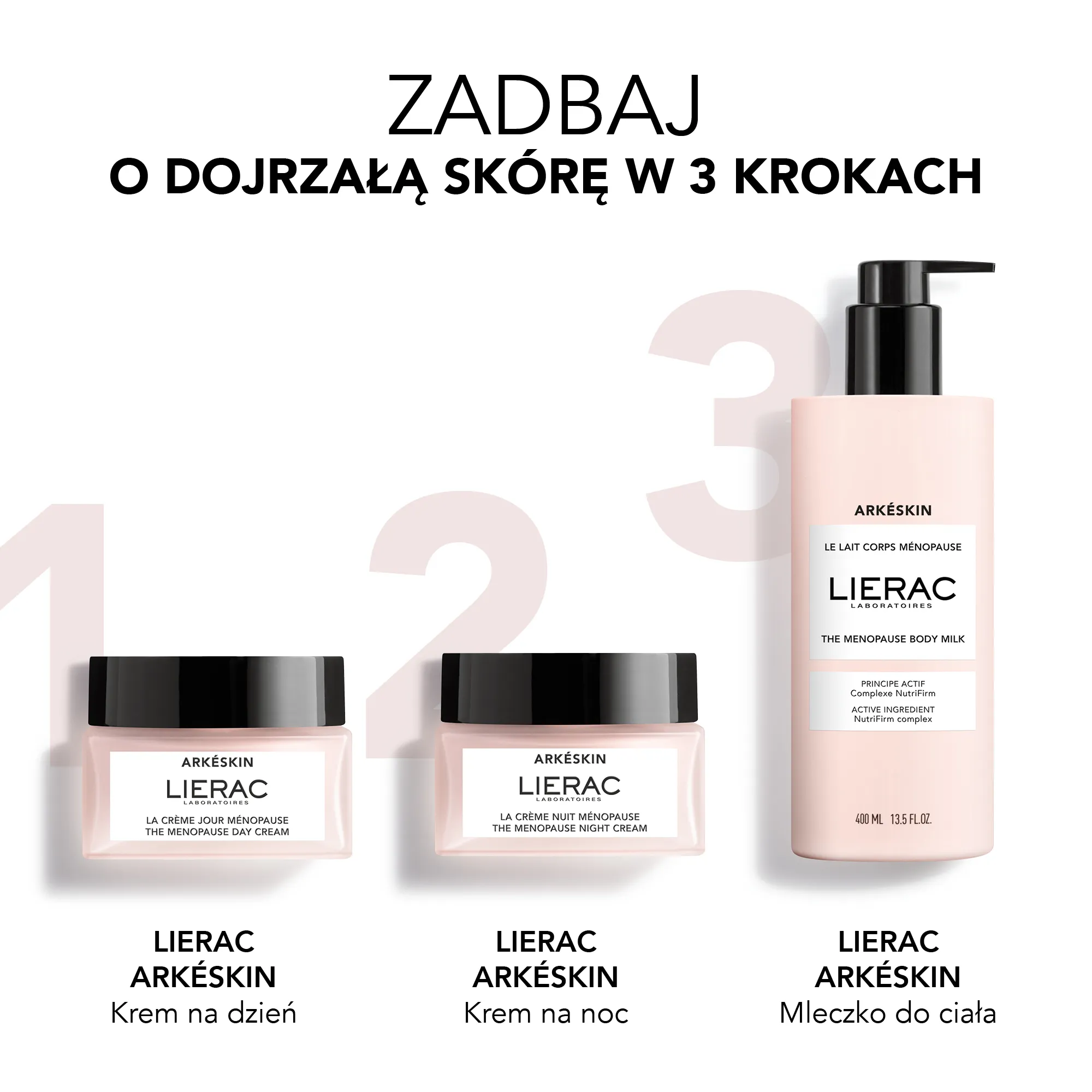 Lierac Arkeskin krem na noc w okresie menopauzy 50 ml