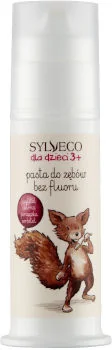 SYLVECO dla dzieci 3+ pasta do zebów bez fluoru SYLVECO dla dzieci 3+ pasta do zebów bez fluoru