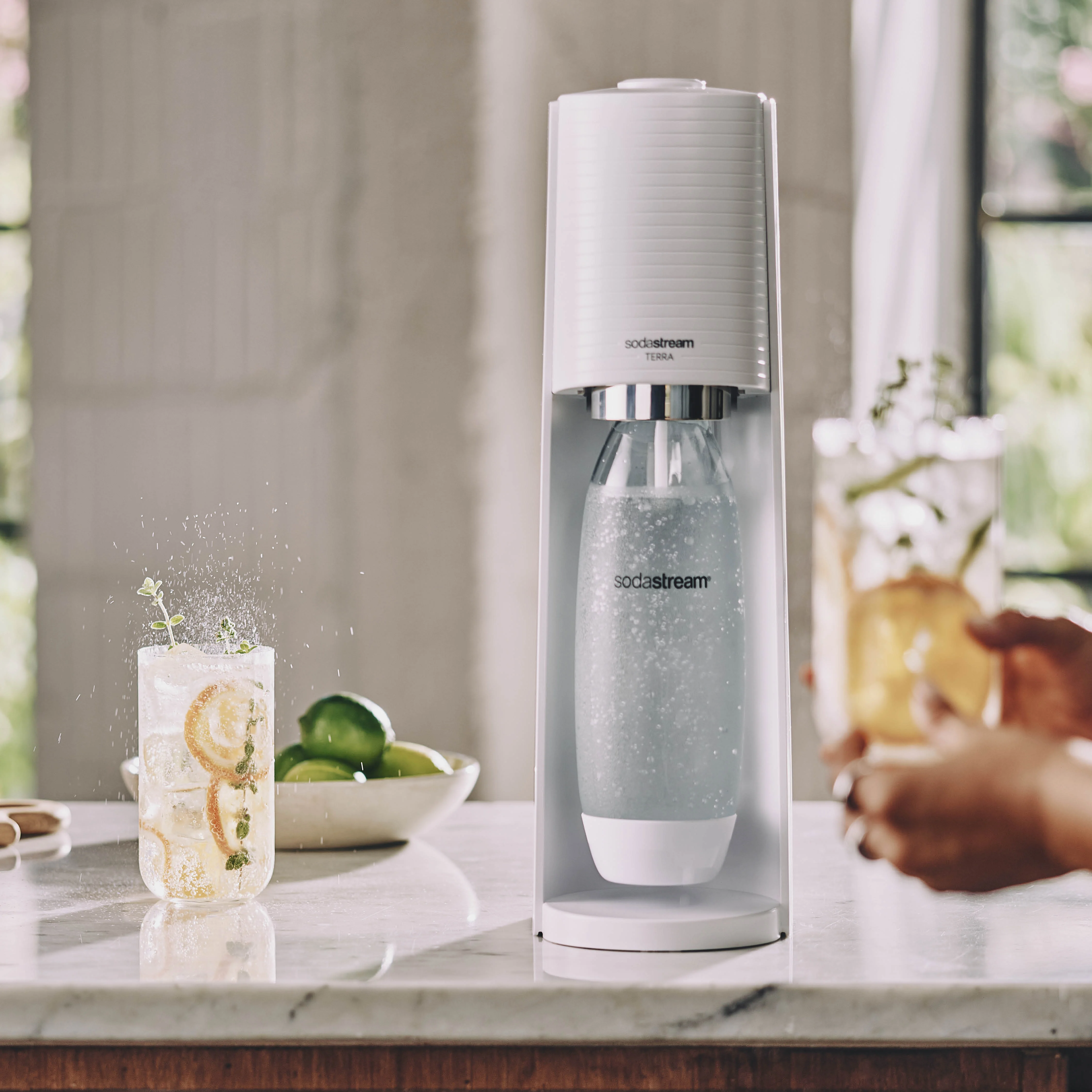 SodaStream Terra saturator biały, 1 szt.