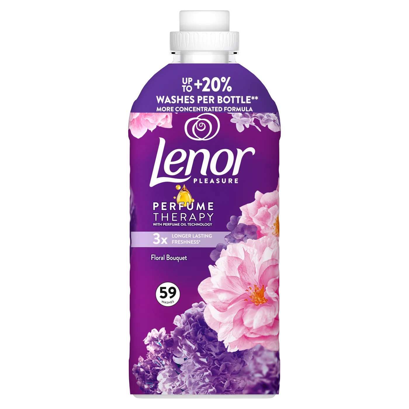 Lenor Floral Bouquet płyn do płukania tkanin, 59 prań