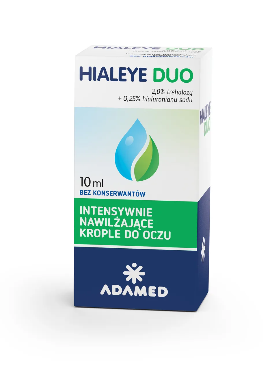 Hialeye Duo, krople do oczu, 10 ml