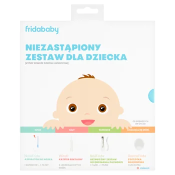FridaBaby zestaw pielęgnacyjny dla dziecka, 1 szt.. Data ważności: 01.06.2026