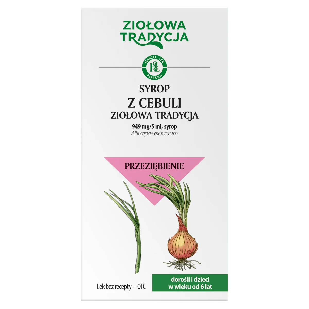 Ziołowa Tradycja Syrop z cebuli, 949 mg/5 ml, syrop, 125 g