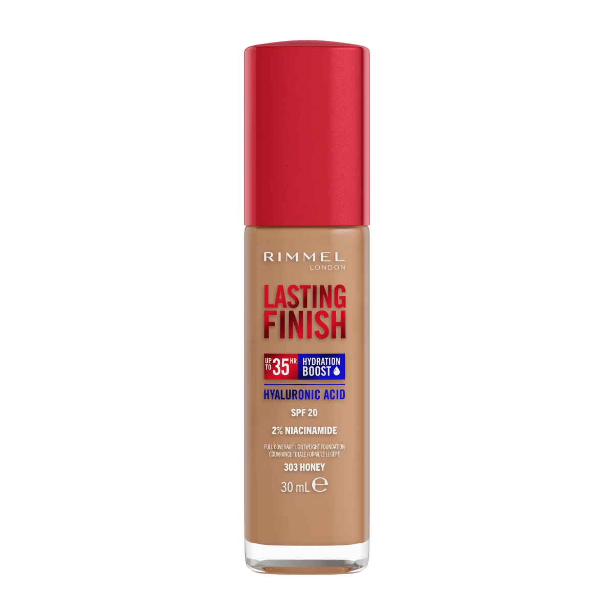 Rimmel Lasting Finish Foundation Podkład do twarzy nr 303 Honey, 30 ml