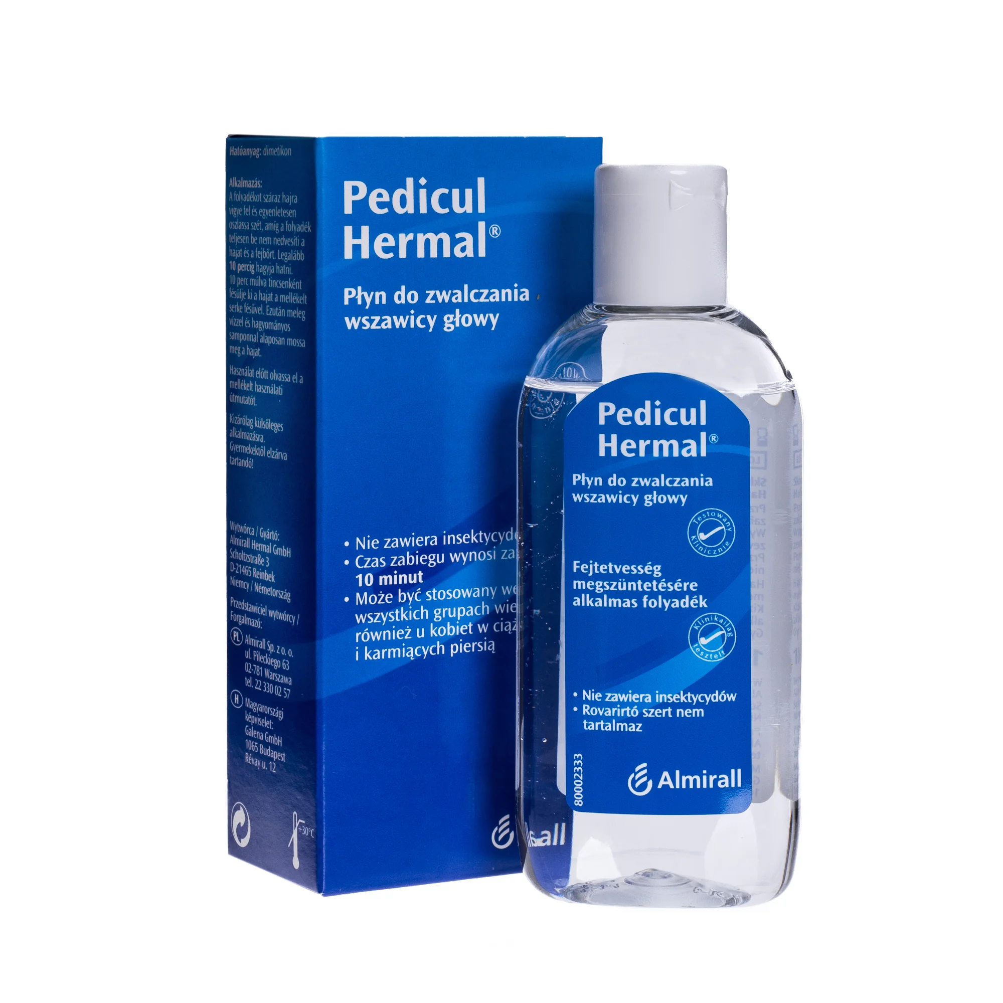 Pedicul Hermal, płyn do zwalczania wszawicy, 100 ml 