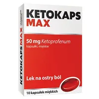 Ketokaps Max 50 mg, 10 kapsułek miękkich