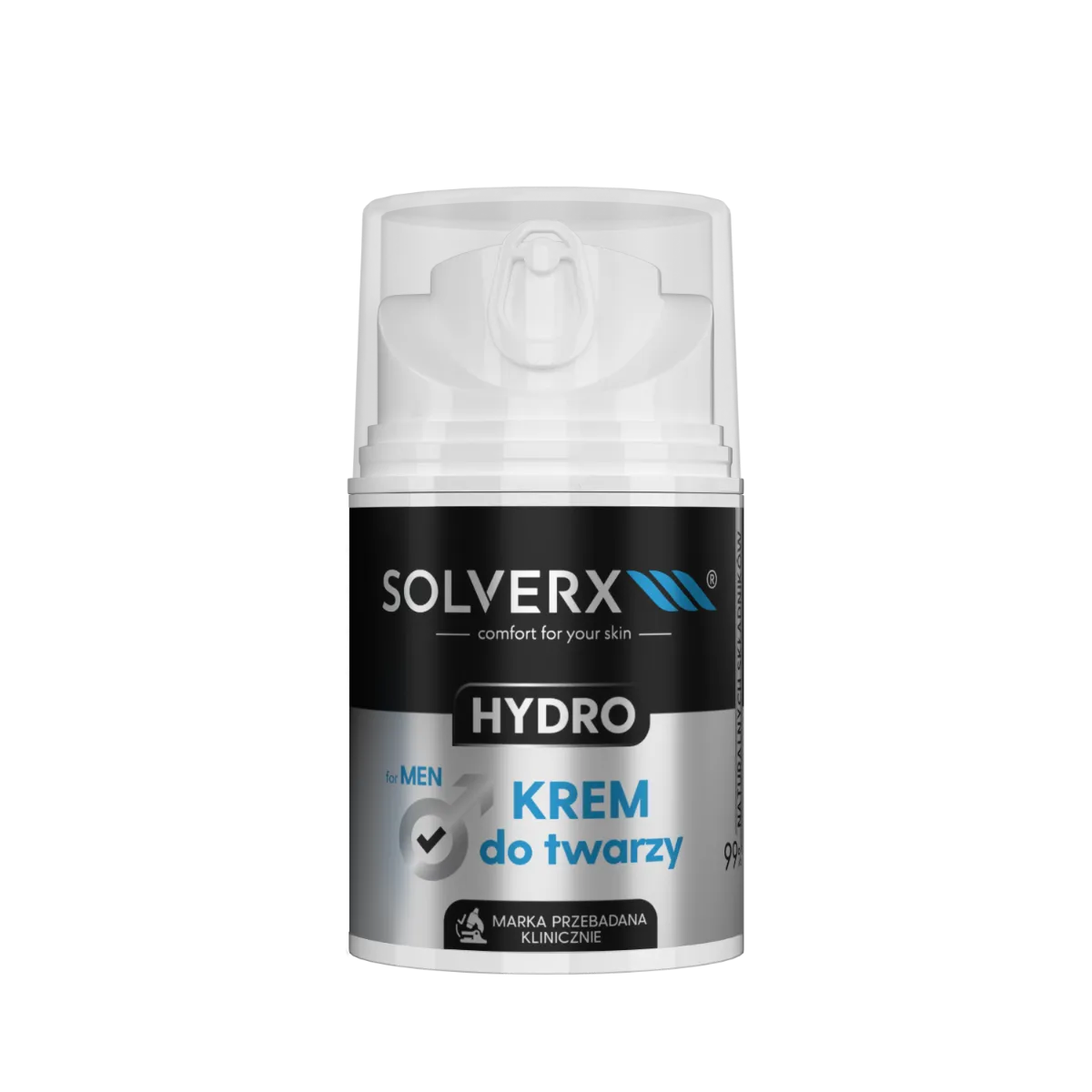 Solverx Hydro Men Krem do twarzy, 50 ml