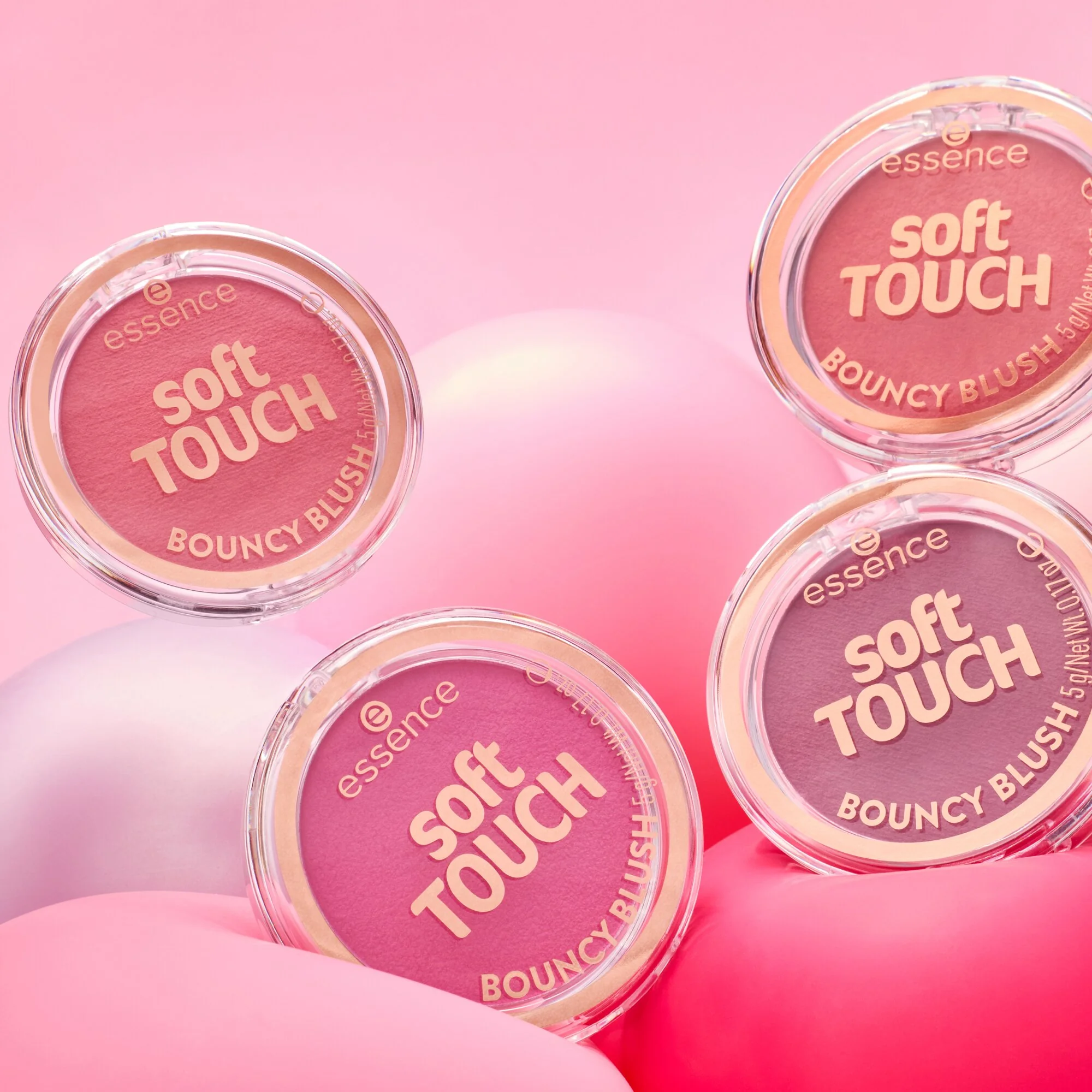Essence Soft Touch Bouncy Blush róż do policzków 10, 5 g