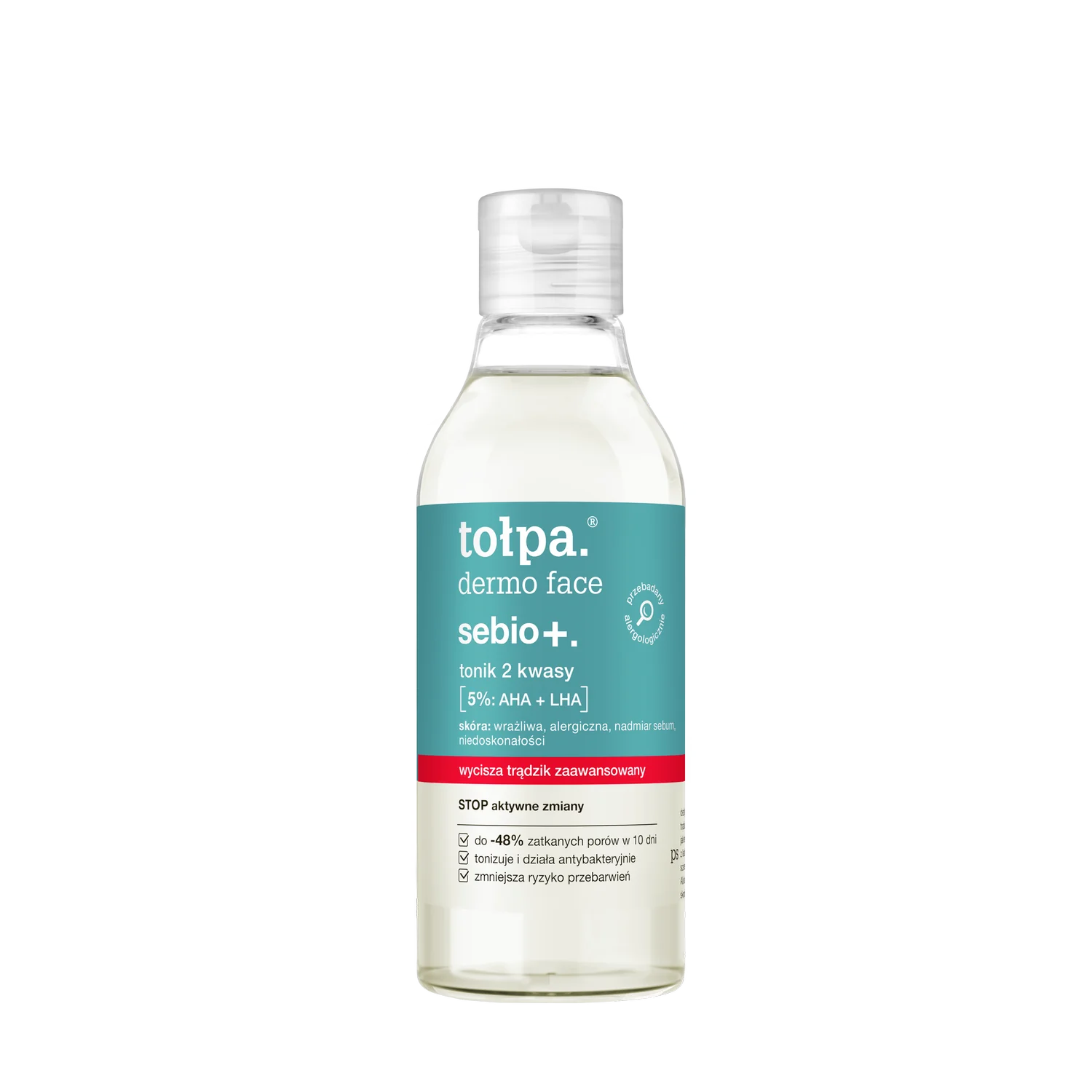 Tołpa Dermo Face Sebio+ tonik 2 kwasy, 200 ml