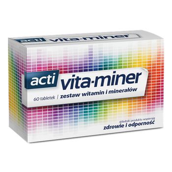 Acti Vita-Miner, suplement diety, 30 tabletek 
