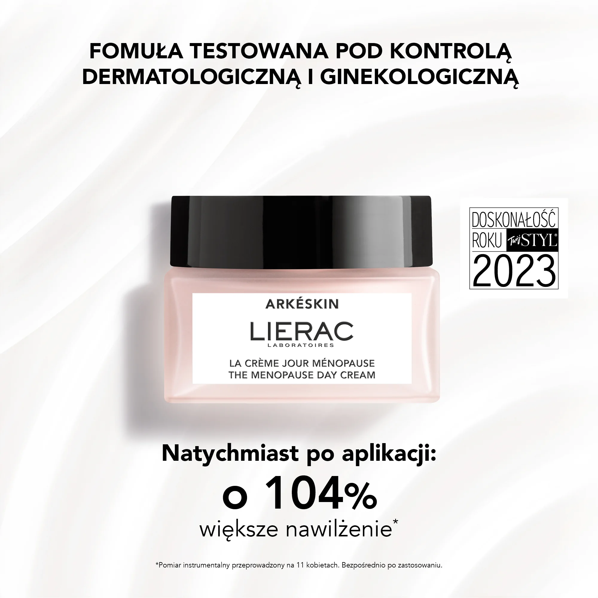 LIERAC Arkeskin krem na dzień dla kobiet w okresie menopauzy, 50 ml