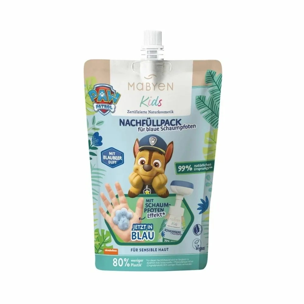 MABYEN Psi Patrol zapas do mydełka w płynie, jabłko, 250 ml