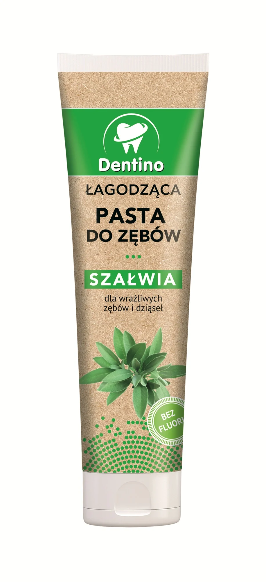 Dentino łagodząca pasta do zębów SZAŁWIA, 100 ml