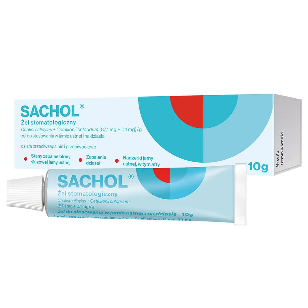 Sachol 87,1 mg + 0,1 mg/ g, żel stomatologiczny