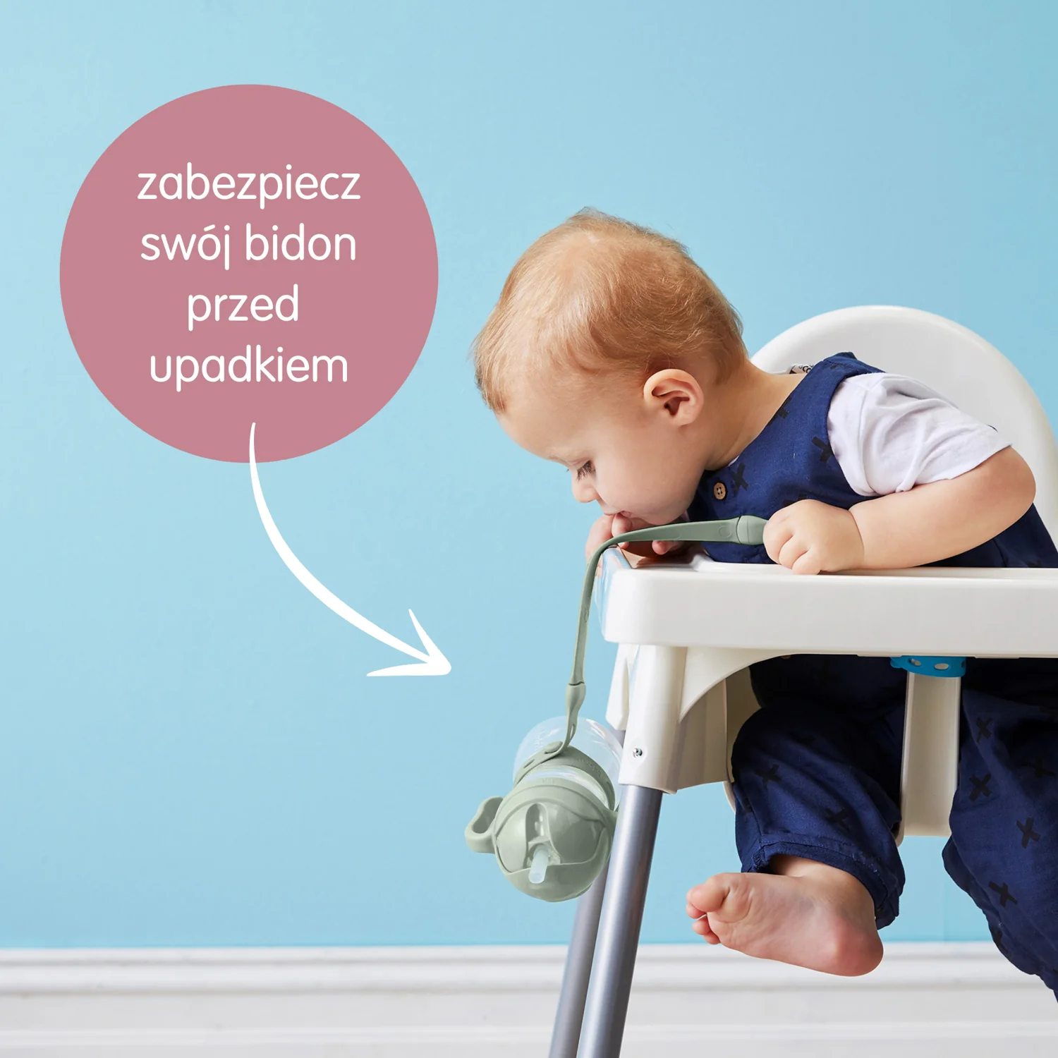 B.box smycz do bidonu szałwiowa, 1 szt.