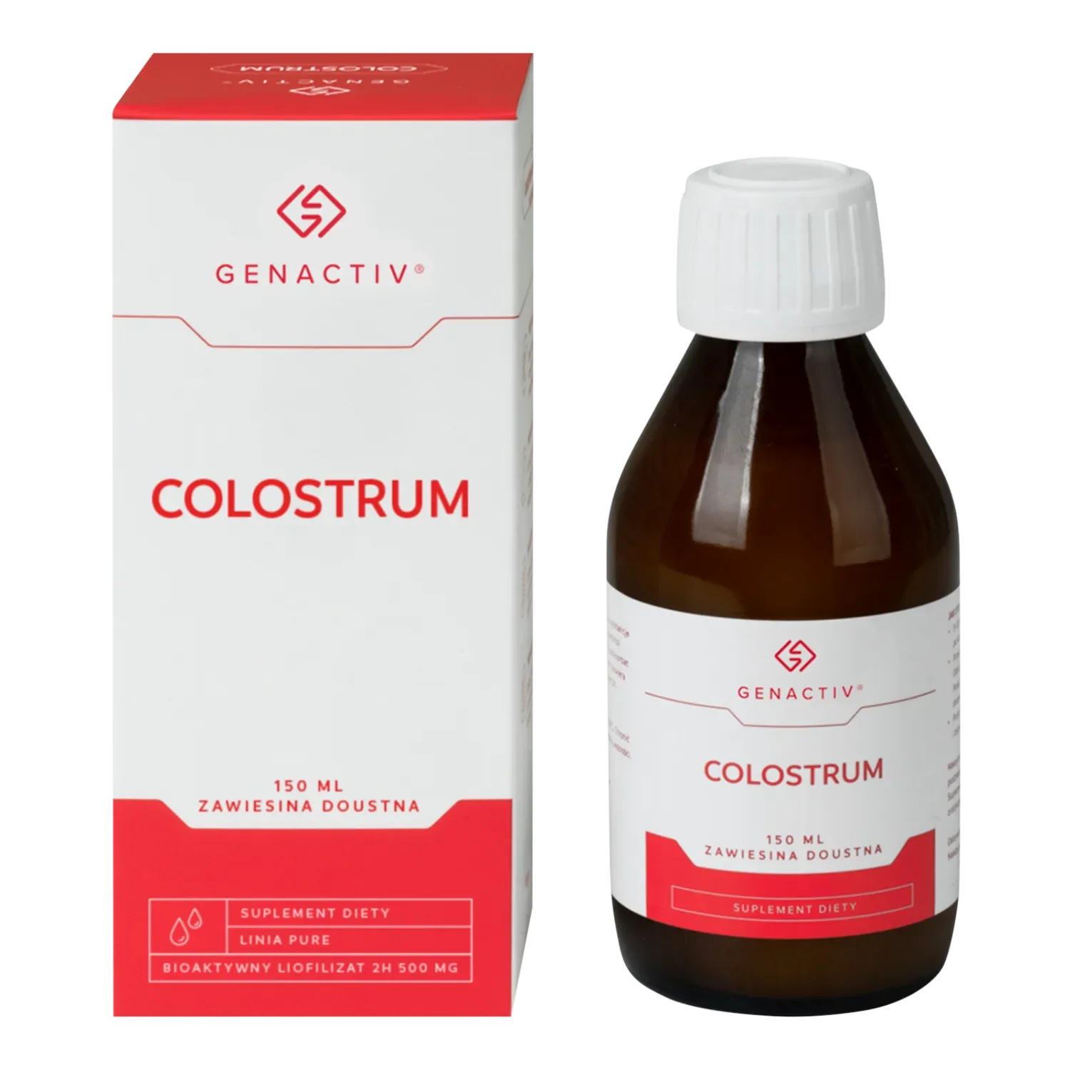 Genactiv Colostrum zawiesina doustna, 150 ml