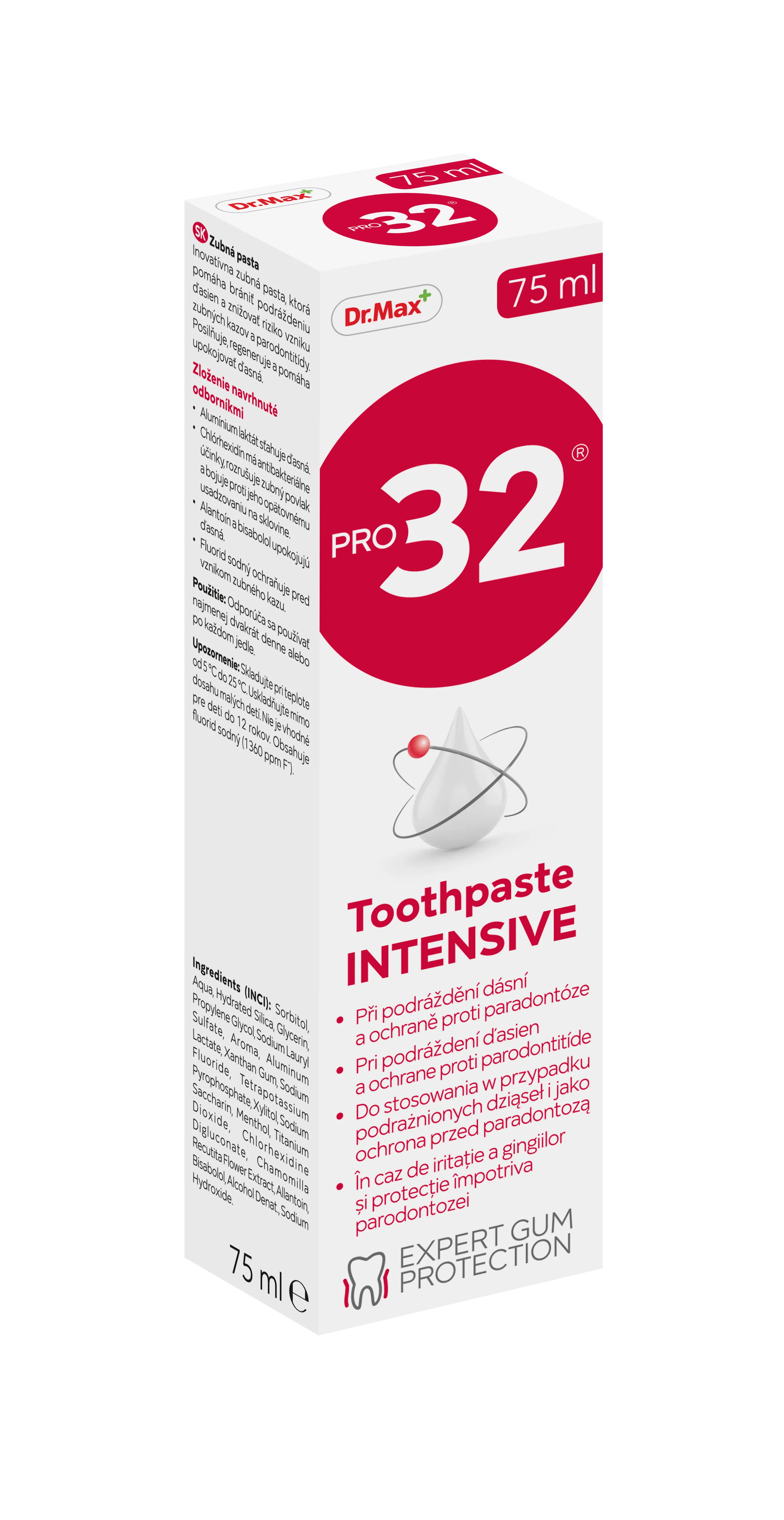 Pro32 Intensive Dr.Max, pasta do zębów, 75 g