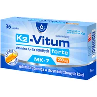 K2-Vitum forte 200 mcg, suplement diety, 36 kapsułek