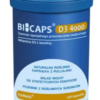 Formeds, Biocaps D3 4000IU, 120 kapsułek