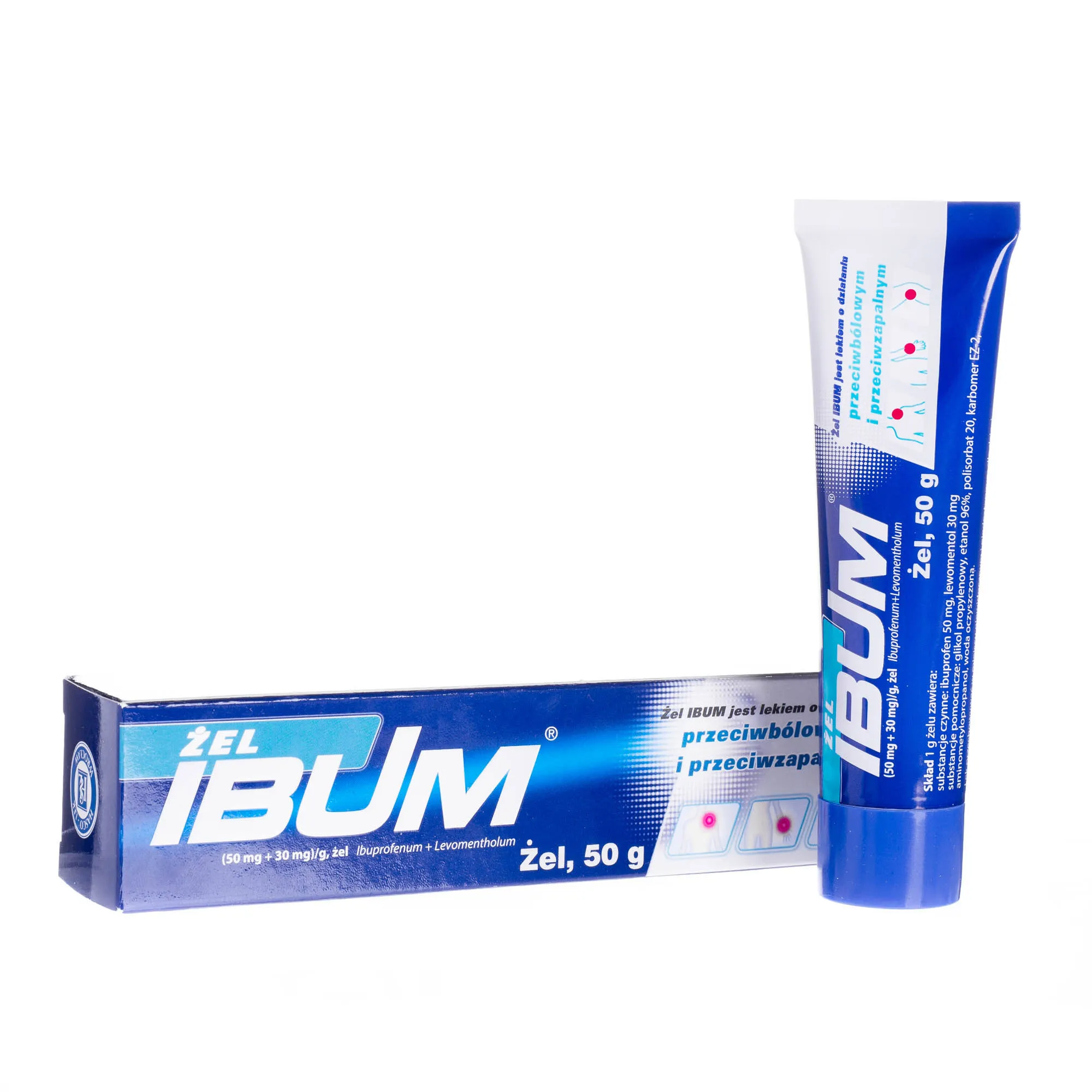 Ibum - żel przeciwbólowy i przeciwzapalny, 50 g 