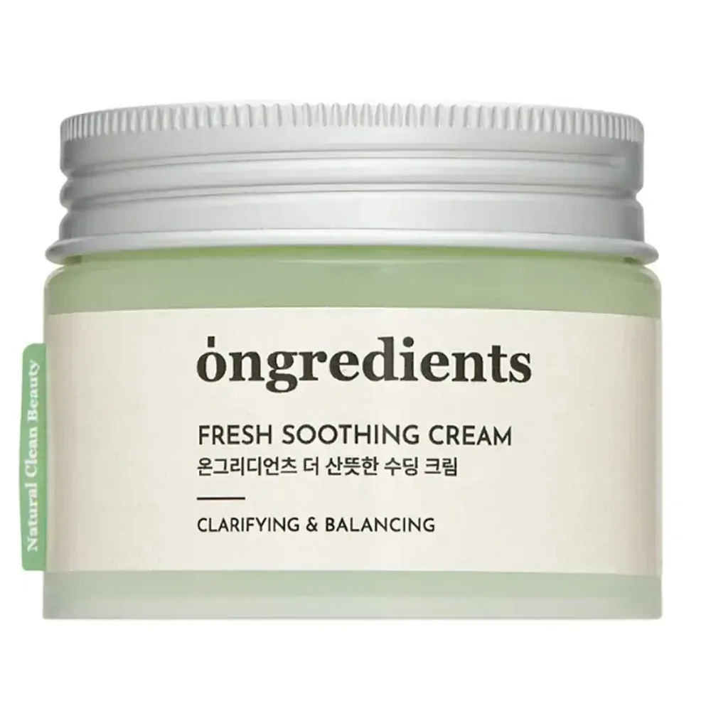 Ongredients Fresh Soothing Cream kojący krem do twarzy, 50 ml