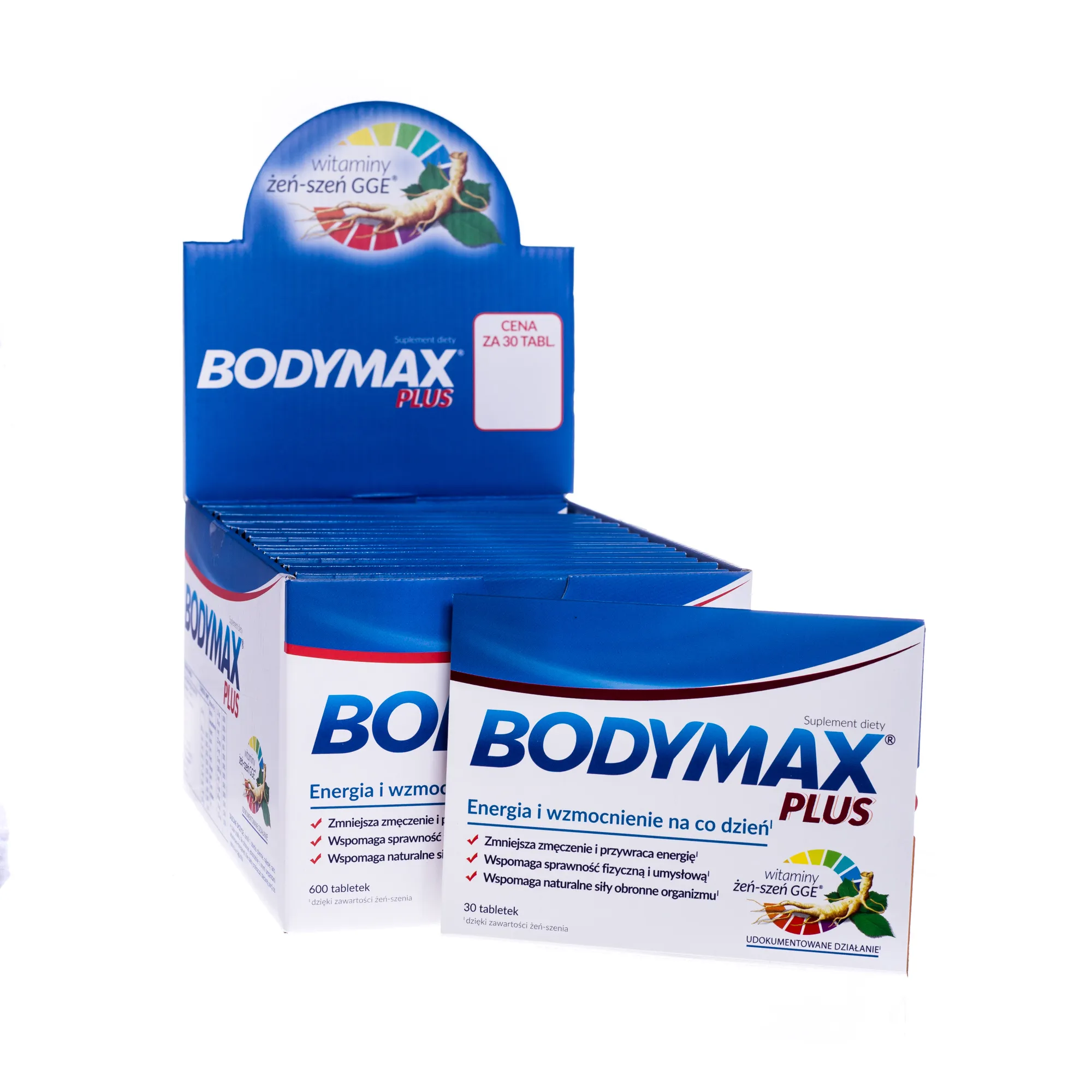 Bodymax Plus, suplement diety, 600 tabletek 