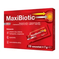 Maxibiotic, maść, 10 saszetek